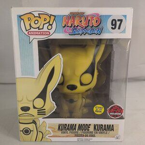 Funko Pop! Animation Naruto Shippuden 97 Kurama Mode EB Games Exclusive 6" GITD